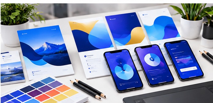 Creative digital design materials and graphics